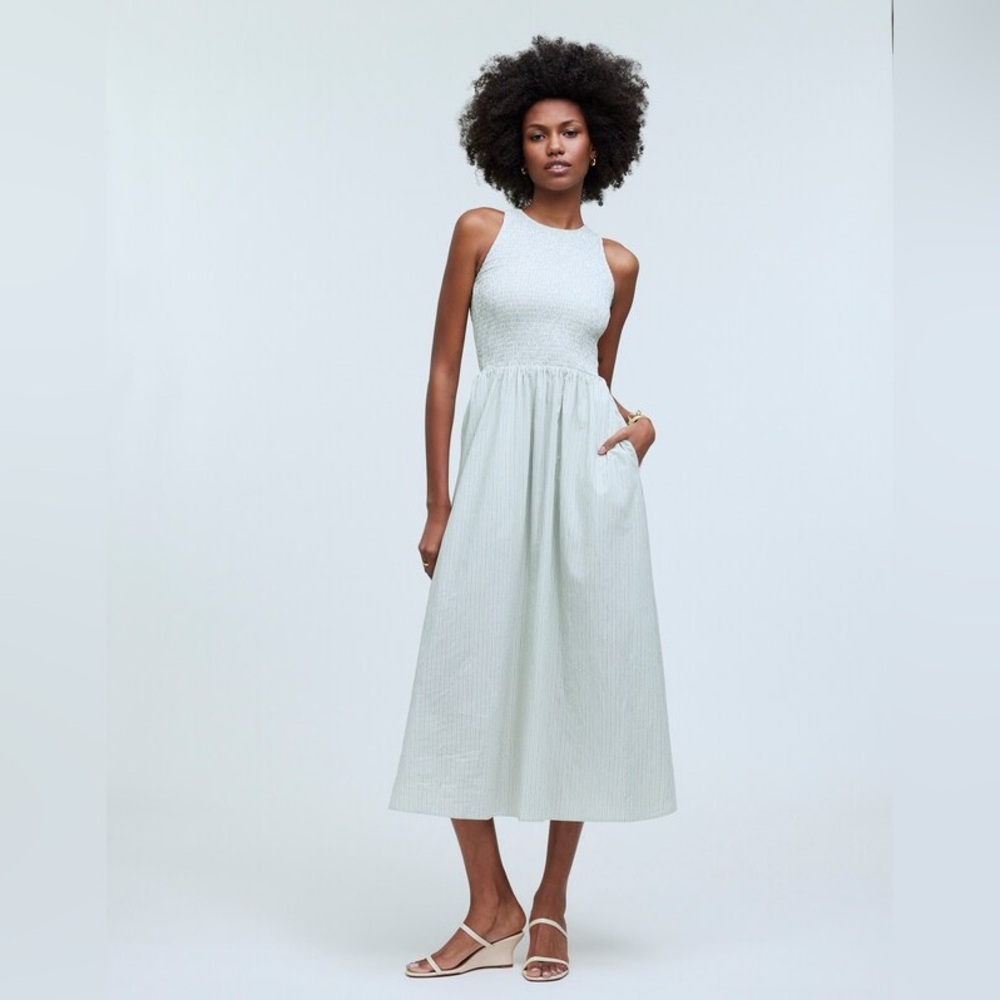 -new- MADEWELL The Melody Smocked Dress